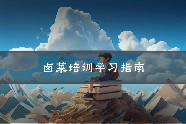 卤菜培训学习指南