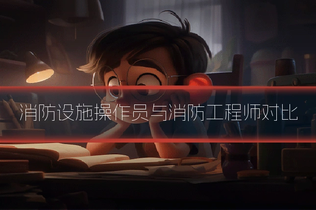 消防设施操作员与消防工程师对比