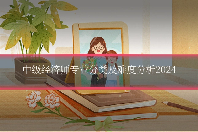 中级经济师专业分类及难度分析2024