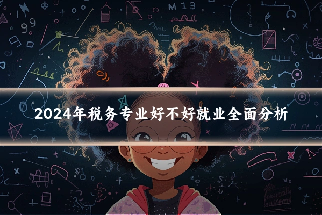 2024年税务专业好不好就业全面分析