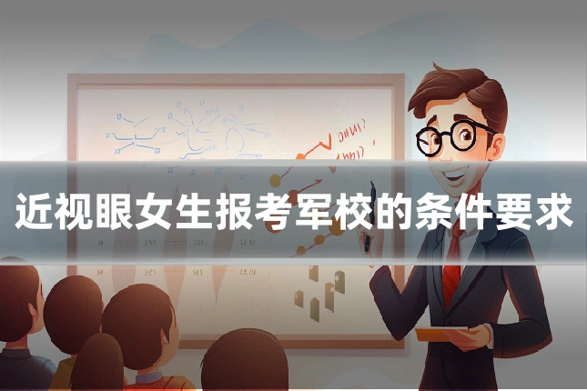 近视眼女生报考军校的条件要求