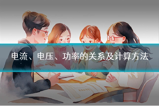 电流、电压、功率的关系及计算方法