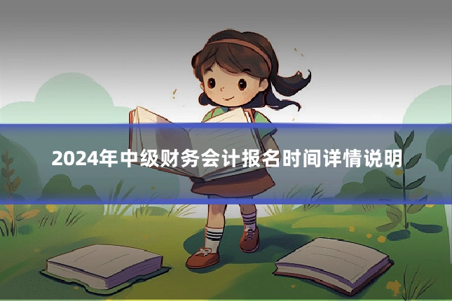 2024年中级财务会计报名时间详情说明