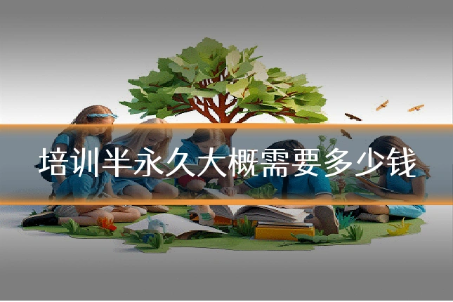 培训半永久大概需要多少钱