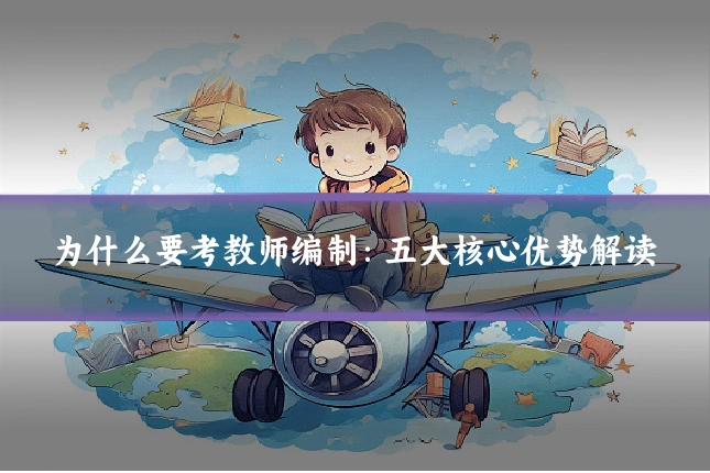 为什么要考教师编制:五大核心优势解读