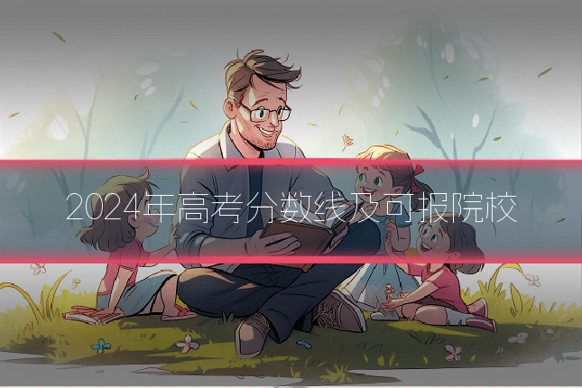2024年高考分数线及可报院校