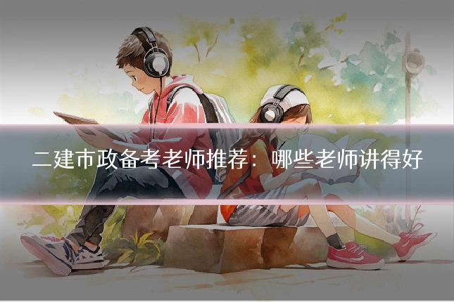 二建市政备考老师推荐:哪些老师讲得好