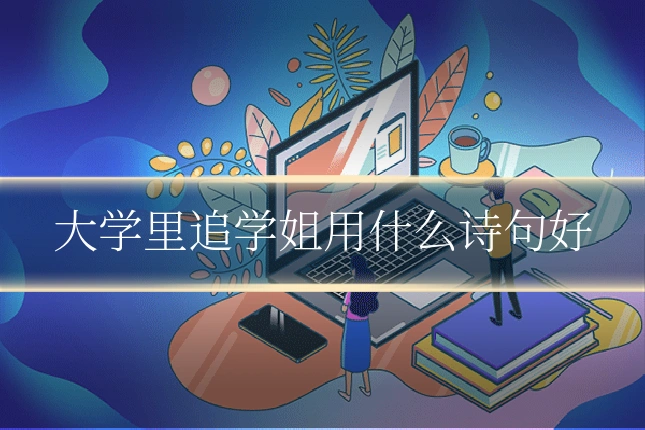大学里追学姐用什么诗句好