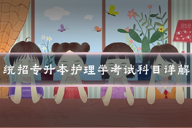 统招专升本护理学考试科目详解