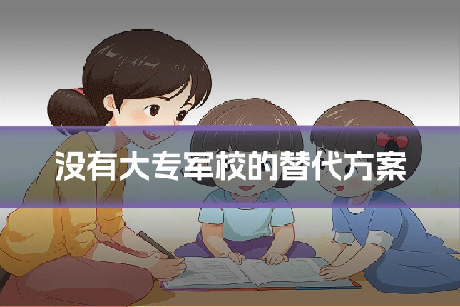 没有大专军校的替代方案