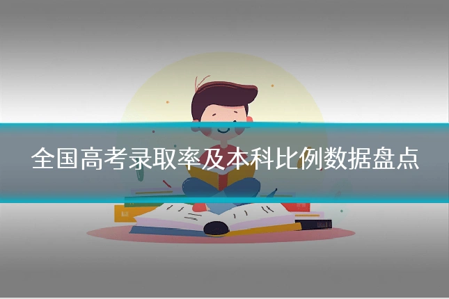 全国高考录取率及本科比例数据盘点