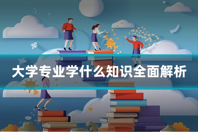 大学专业学什么知识全面解析
