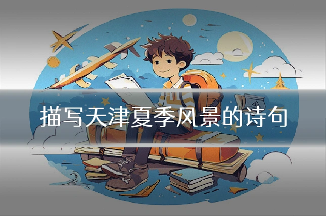 描写天津夏季风景的诗句