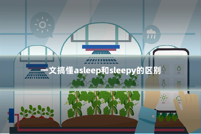 一文搞懂asleep和sleepy的区别