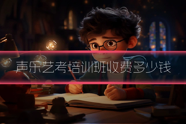 声乐艺考培训班收费多少钱