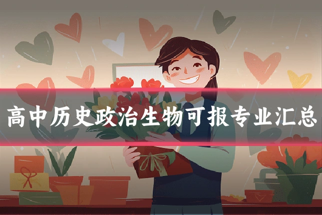 高中历史政治生物可报专业汇总
