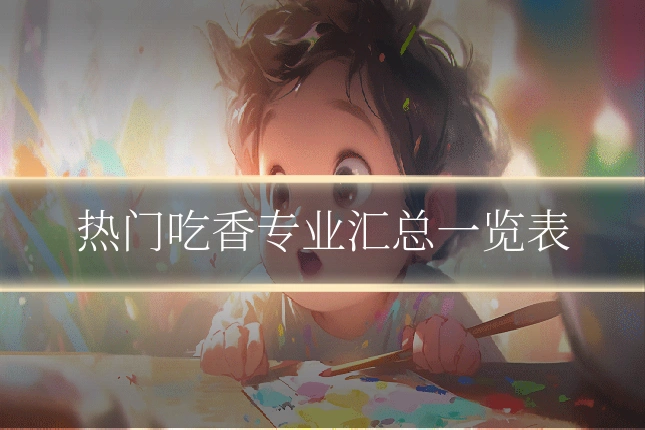 热门吃香专业汇总一览表