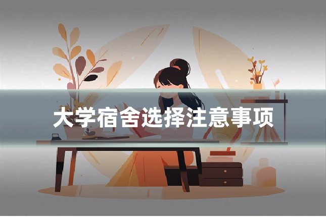 大学宿舍选择注意事项