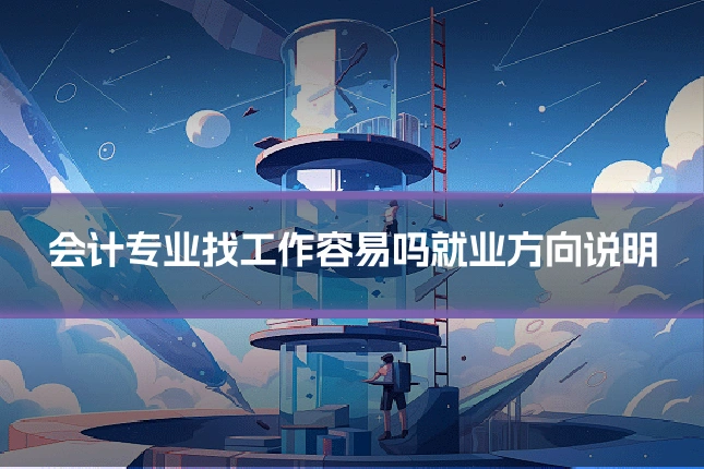 会计专业找工作容易吗就业方向说明