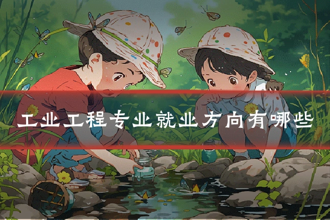 工业工程专业就业方向有哪些