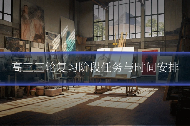 高三三轮复习阶段任务与时间安排