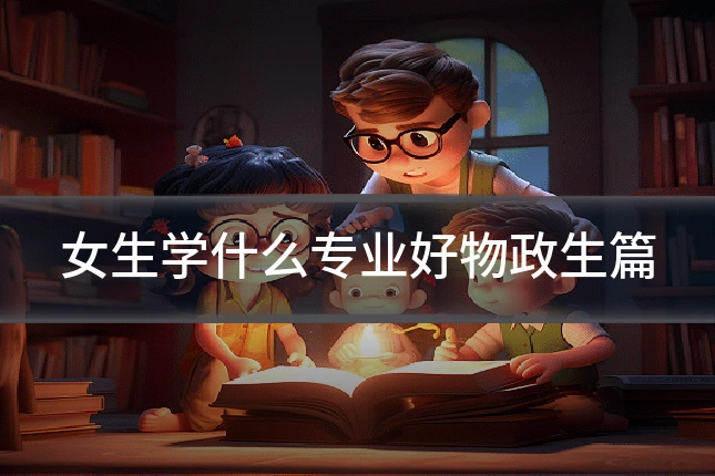 女生学什么专业好物政生篇