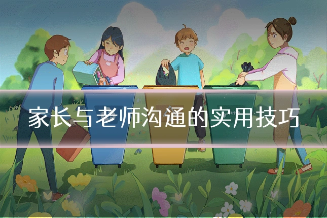 家长与老师沟通的实用技巧
