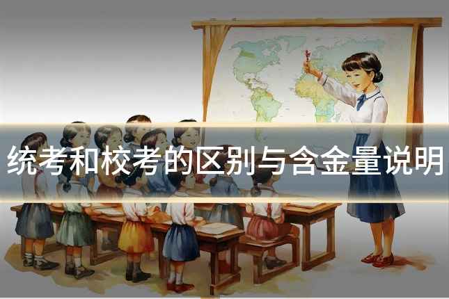 统考和校考的区别与含金量说明