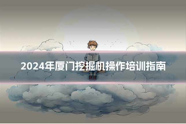 2024年厦门挖掘机操作培训指南