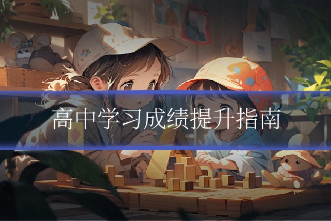 高中学习成绩提升指南