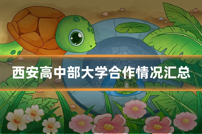 西安高中部大学合作情况汇总