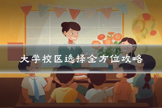 大学校区选择全方位攻略