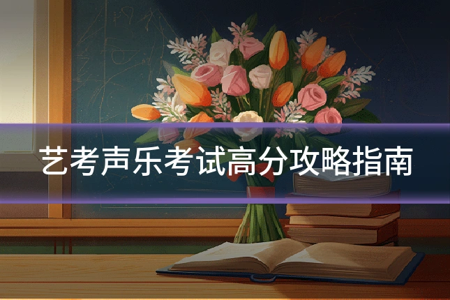 艺考声乐考试高分攻略指南