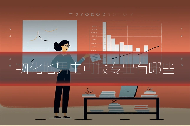 物化地男生可报专业有哪些
