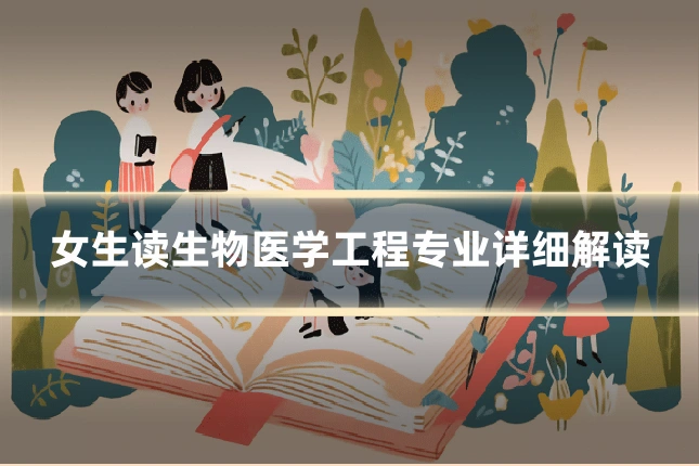 女生读生物医学工程专业详细解读