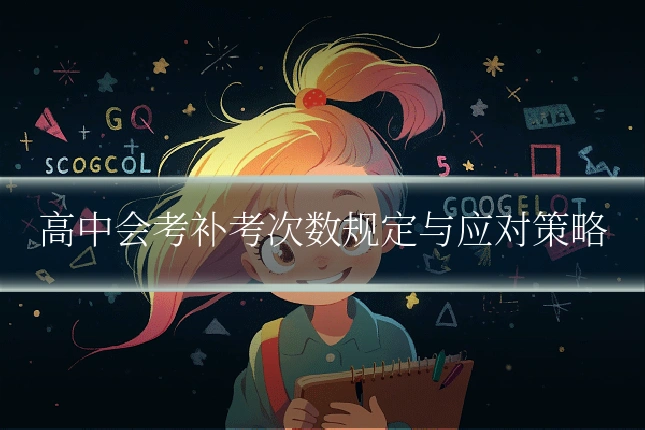 高中会考补考次数规定与应对策略