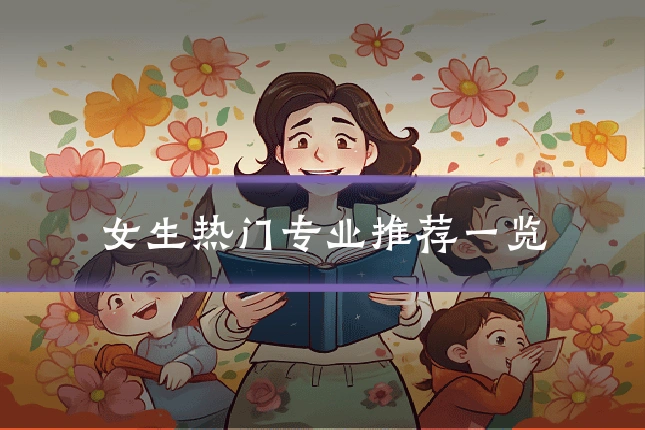 女生热门专业推荐一览