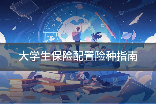 大学生保险配置险种指南