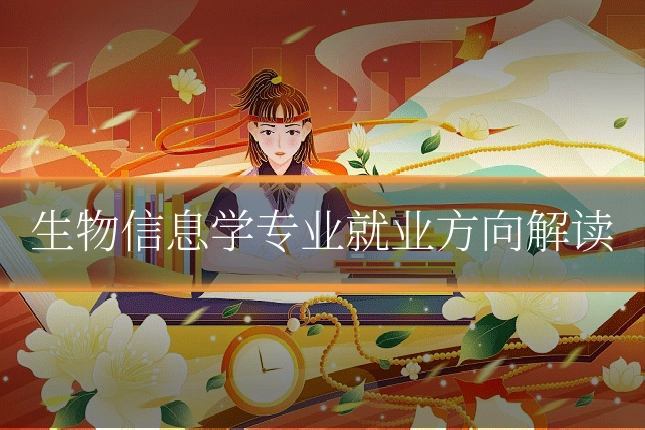 生物信息学专业就业方向解读
