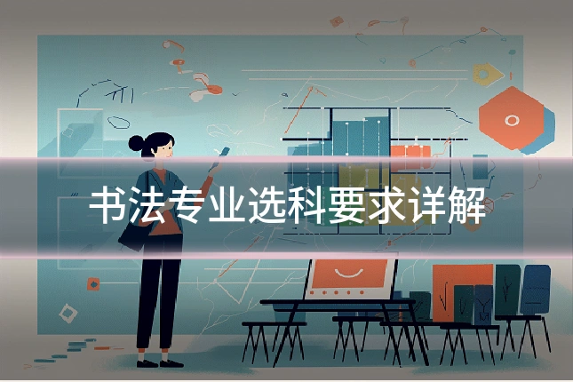 书法专业选科要求详解