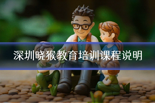 深圳晓猴教育培训课程说明