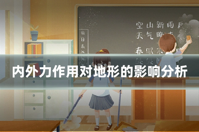 内外力作用对地形的影响分析