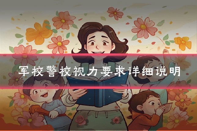 军校警校视力要求详细说明