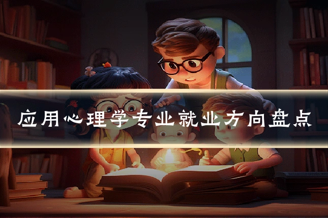 应用心理学专业就业方向盘点