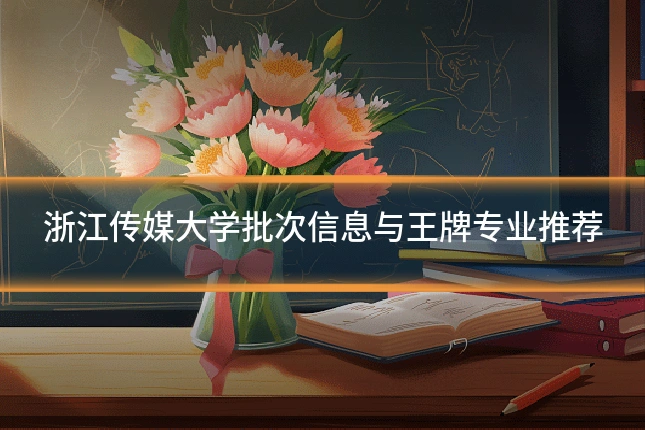 浙江传媒大学批次信息与王牌专业推荐