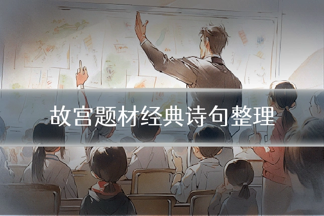故宫题材经典诗句整理