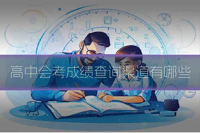 高中会考成绩查询渠道有哪些