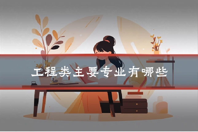 工程类主要专业有哪些