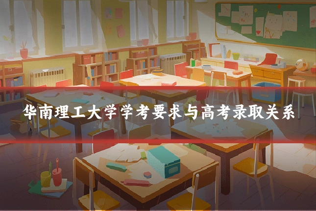 华南理工大学学考要求与高考录取关系