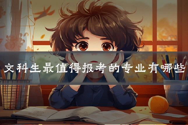 文科生最值得报考的专业有哪些